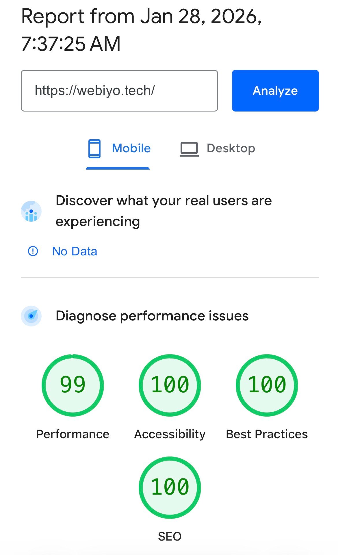 Webiyo Performance Engine Visual